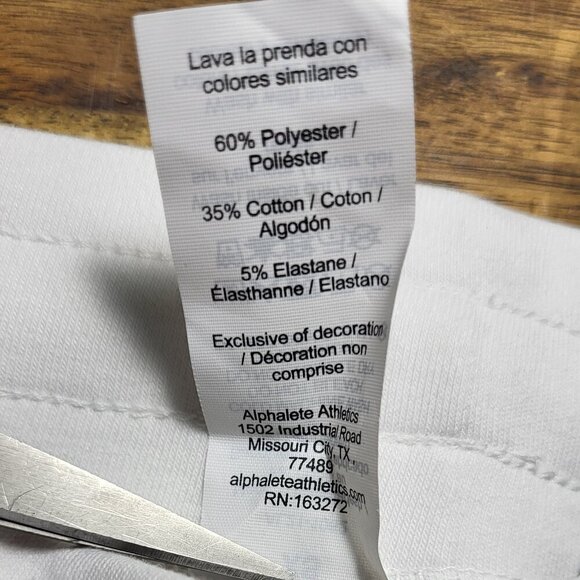 Alphalete Women's White Essential Core Shorts Size XS NWT - Picture 6 of 7